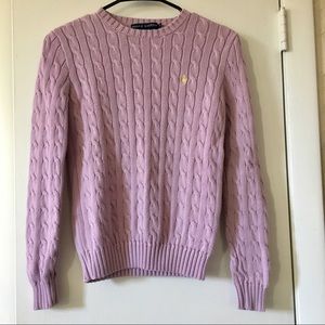 NWOT Ralph Lauren Cable-knit Sweater in Size Small